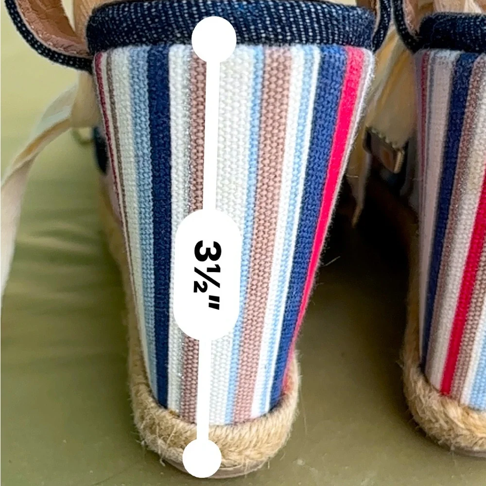 Comfort Womens Espadrille Wedge size 8 - Picture 8 of 13